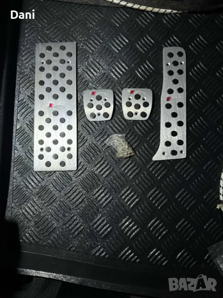 Спортни алуминиеви педали за Ауди а3, снимка 1