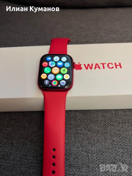 Apple Iwatch 7 45mm (Product Red), снимка 1