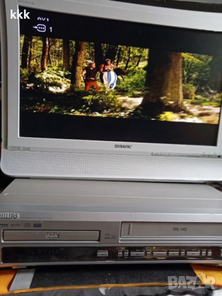 Philips VHS  DVD 740VR, снимка 1