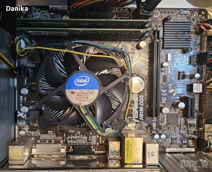 Работеща Дънна платка ASRock H81M-DGS 4th Generation Intel Xeon Core™ i7 i5 i3 Pentium Socket 1150, снимка 1