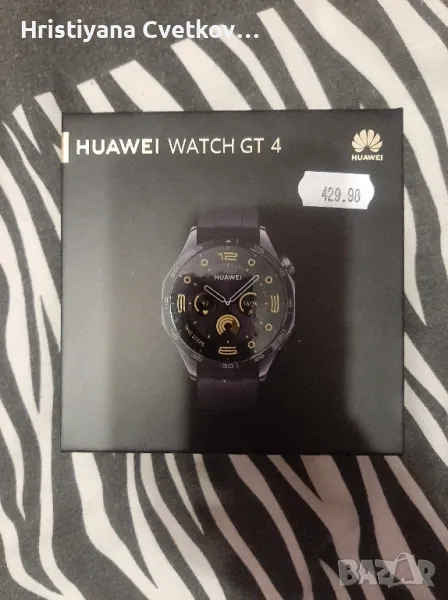 Чисто нов Смарт часовник Huawei WATCH GT 4, снимка 1