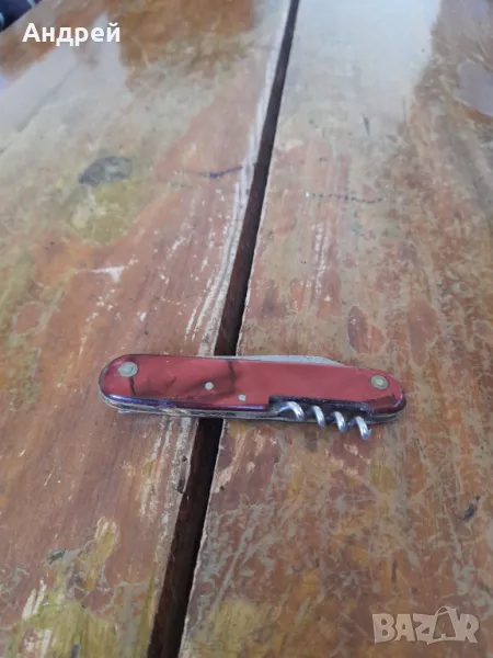 Стар джобен нож,ножче,ножка #110, снимка 1