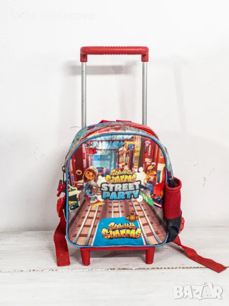 Мини раничка с колелца., снимка 1