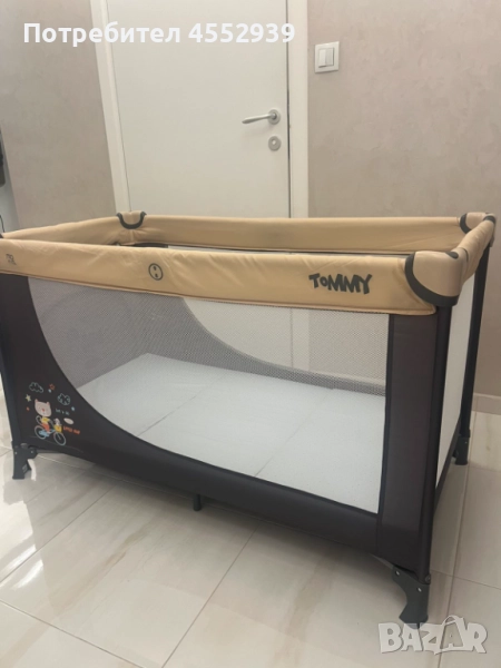 Преносима детска кошарка с матраче, снимка 1