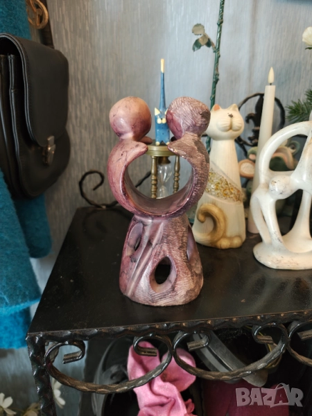 Арт Деко страхотна статуетка , снимка 1