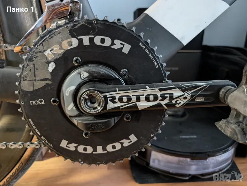 Курбели Rotor 3DF с Power 2 Max Power Meter, снимка 1