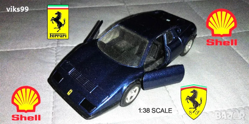 Ferrari 1973 365 GT4 BB SHELL - Мащаб 1:38, снимка 1