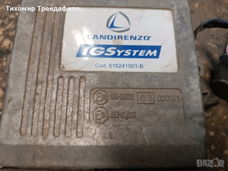 CONTROL UNIT AUTOGAS 616241001-B LANDI RENZO IGSYSTEM 616241001-b , B0345284, снимка 1