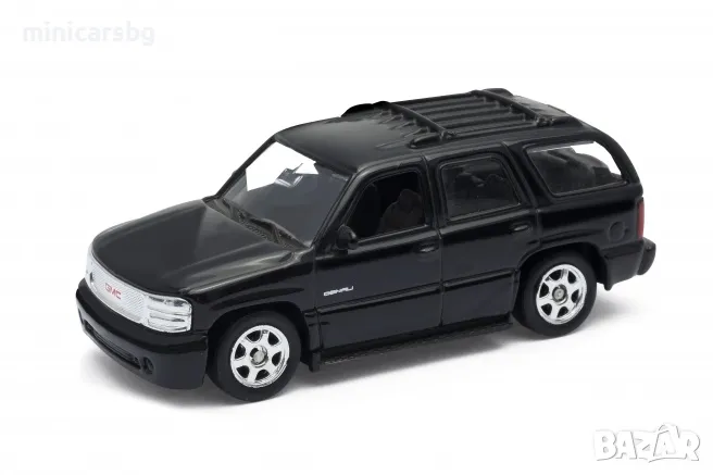 1:64 Метални колички: 2001 GMC YUKON DENALI - Welly, снимка 1