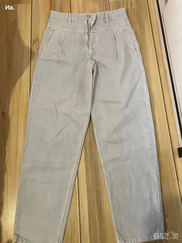 Дънки с висока талия на Зара, снимка 1