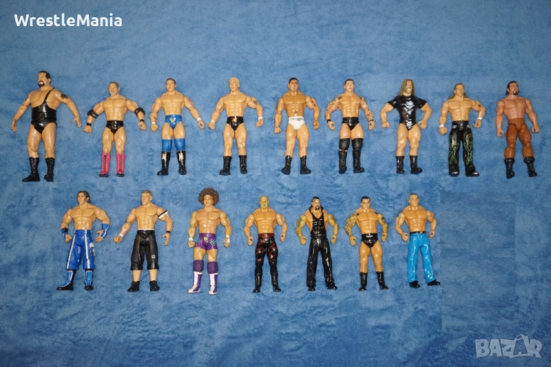 16 Кеч Фигури със забележки Big Show/John Cena/Randy Orton/Batista/Val Venis/Triple H/Chris Masters/, снимка 1