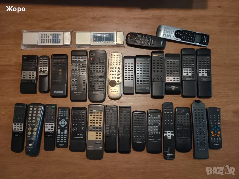 📀актуализирани. Дистанционни Sony Yamaha Sansui Marantz Denon Pioneer JVC Accuphase Harmony , снимка 1