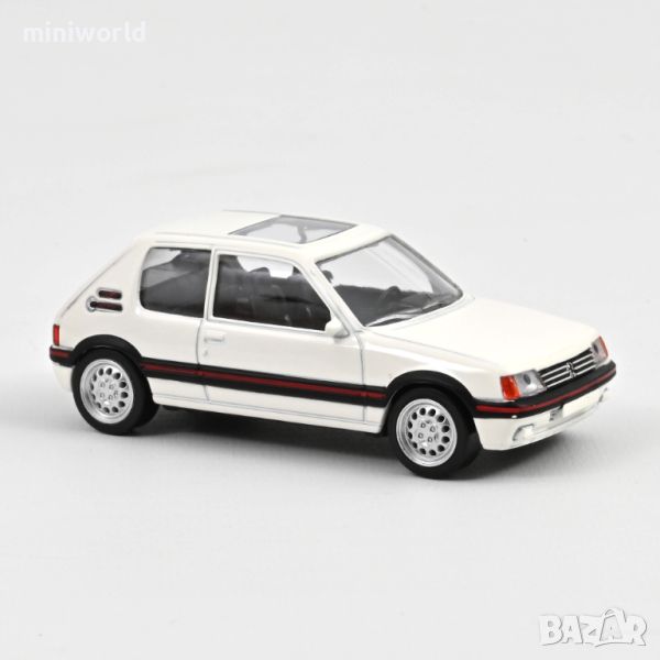 Peugeot 205 GTI 1986 - мащаб 1:43 на Norev/JETCAR моделът е нов в кутия, снимка 1