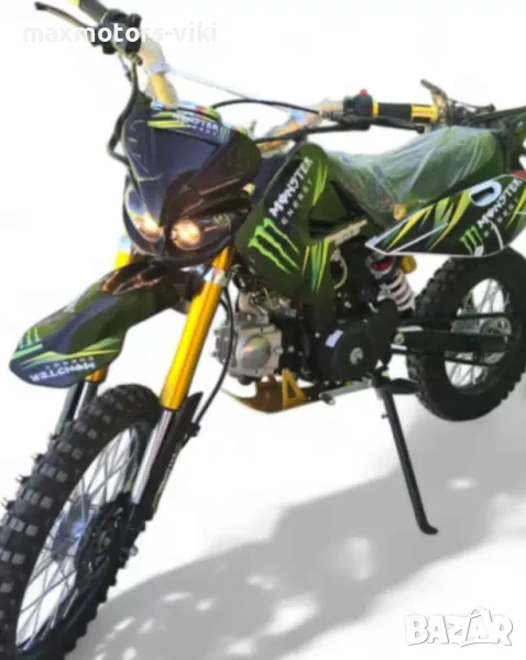 КРОСОВ МОТОР MaxMotors 125 КУБИКА 125CC, нов модел  2024г. с 2 години гаранция , снимка 1