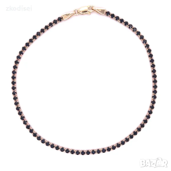 Златна дамска гривна 2,33гр. 18,0см. 14кр. проба:585 модел:29507-6, снимка 1