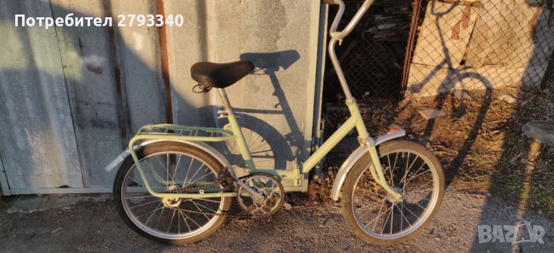 продавам велосипед балкан сгъваемо 70лв, снимка 1