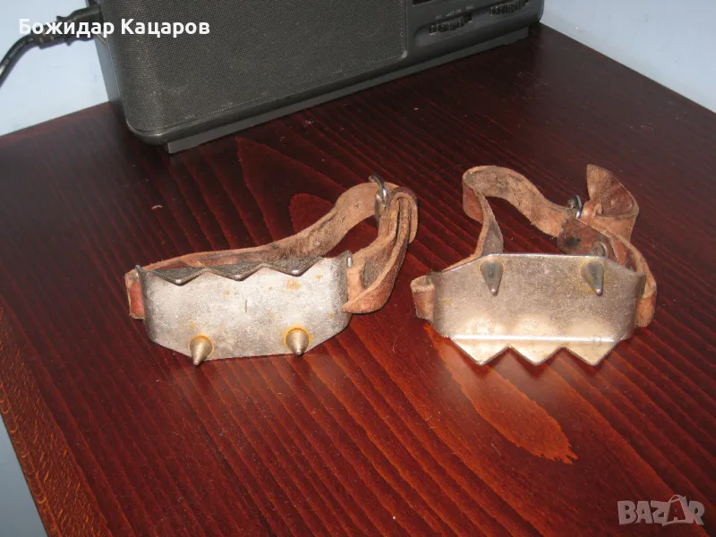 Метални котки за планинари, за катерене при лед и сняг. Цена 25 лева(12.78 €). Пращам по Еконт., снимка 1