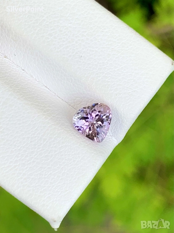 Розов Зоисит(Танзанит) с швейцарски сертификат , снимка 1