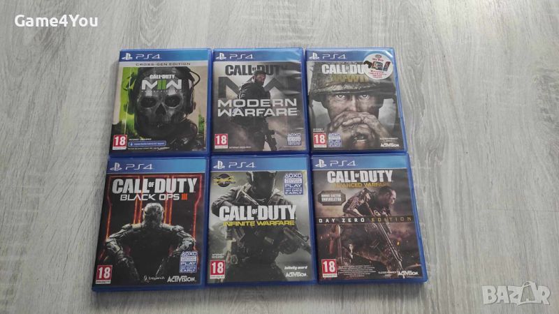 ps4 call of duty игри, снимка 1