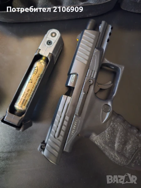 Въздушен пистолет Walther PPQ t4E, снимка 1