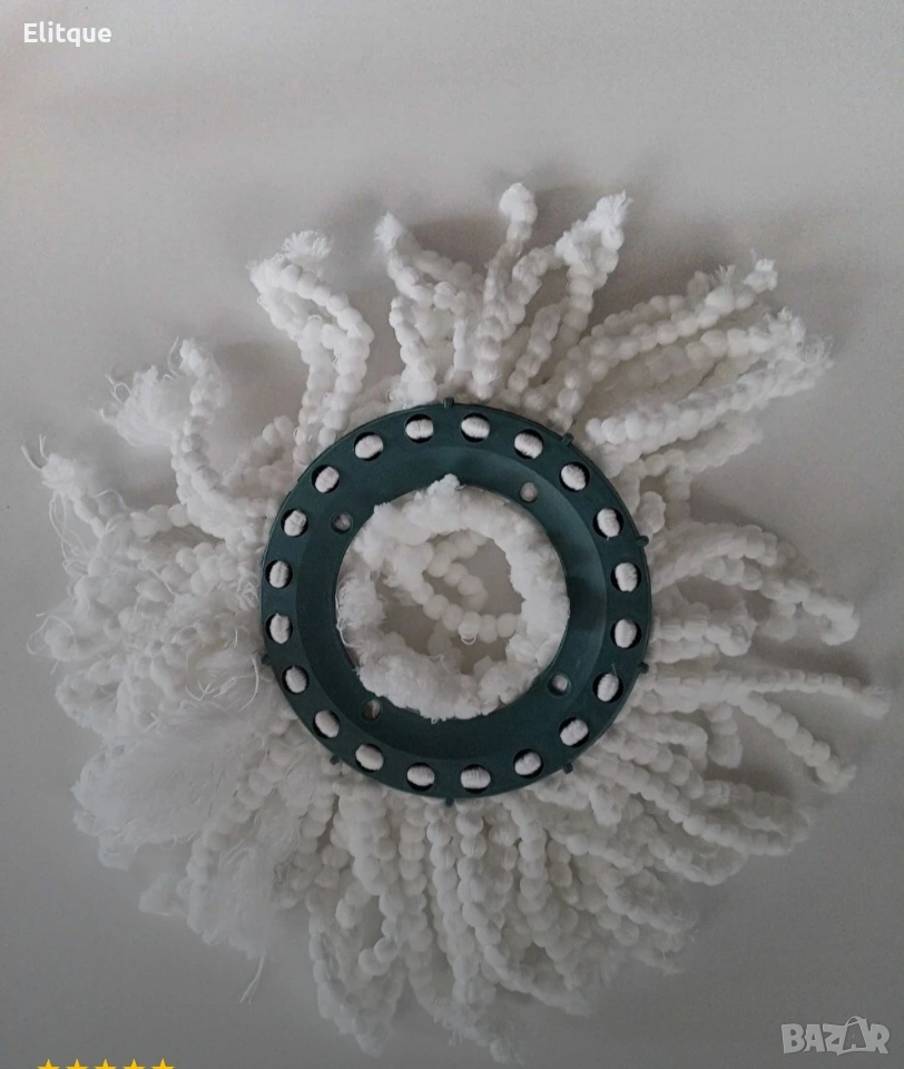 🧽 Резервен моп парцал за Spin Mop, снимка 1
