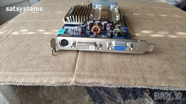 Видео карта NVidia GeForce Gigabyte NX7300 GT 256MB GDDR2 128bit PCI-E, снимка 2 - Видеокарти - 53863731