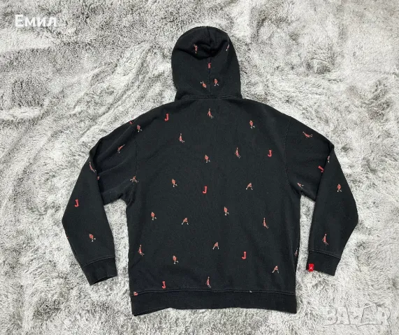 Оригинален суитшърт Jordan Essentials Jumpman Fleece Sweatshirt, Размер XXL, снимка 4 - Суичъри - 47626345