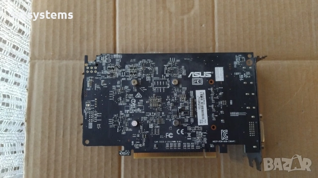 Видео карта AMD Radeon Asus HD RX550 2048MB GDDR5 128bit PCI-E, снимка 8 - Видеокарти - 53133827