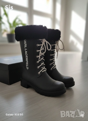 Нови! Дамски  ботуши- Karl Lagerfeld 