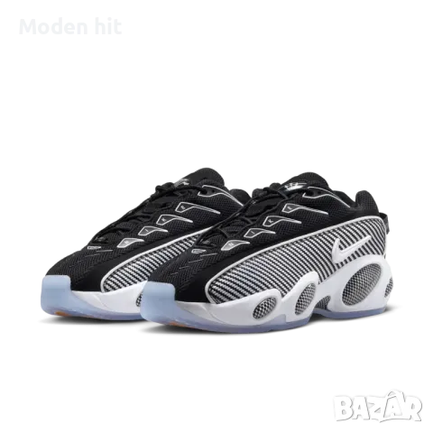 Nike NOCTA Glide Black and White маратонки висок клас реплика, снимка 2 - Маратонки - 49308968