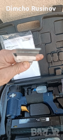 Продавам Пневматичен, професионален пистолет за пирони.--Оригинален Шведски.От 15---50мм, снимка 7 - Друга електроника - 51778166