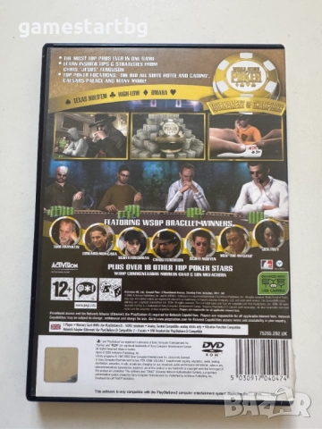 World Series of Poker за PS2, снимка 2 - Игри за PlayStation - 51758629