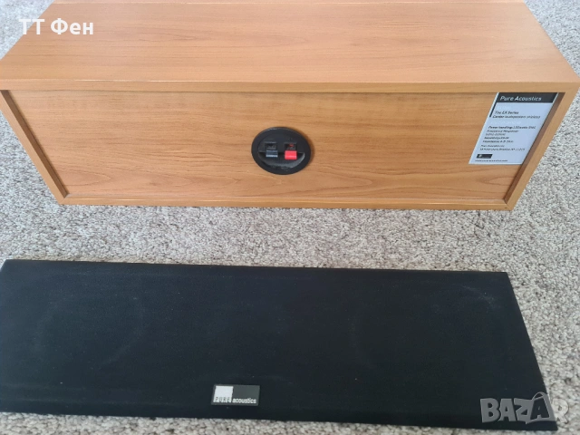 Pure Acoustics Home Speakers център колона за домашно кино произведена в USA, снимка 3 - Тонколони - 53872918