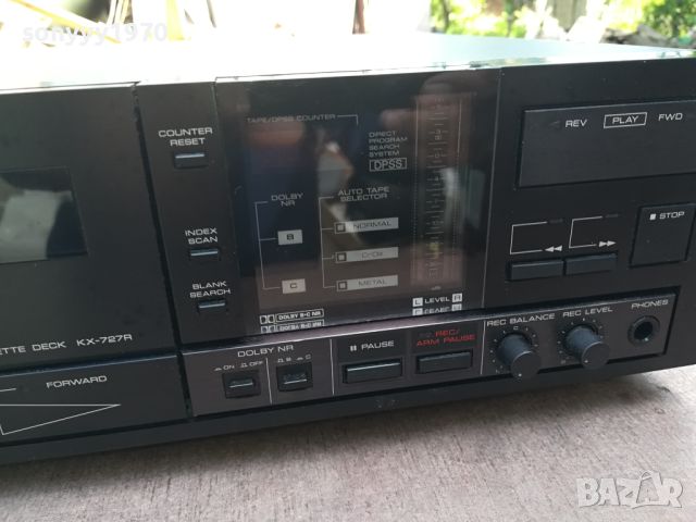 KENWOOD KX-727R DECK MADE IN JAPAN-ВНОС SWISS LNWC2304240843, снимка 14 - Декове - 45413592