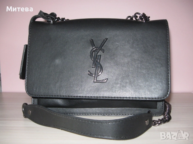 Yves Saint Laurent дамска чанта през рамо, снимка 2 - Чанти - 52676480