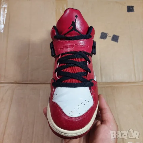 маратонки Jordan Flight 45 Gym Red White номер 41,5-42, снимка 10 - Маратонки - 40352208
