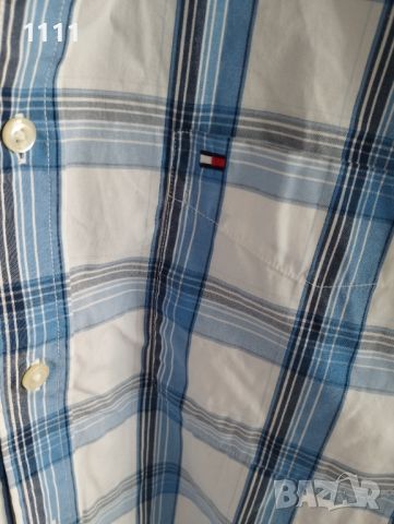 Риза Tommy Hilfiger размер L-XL., снимка 4 - Ризи - 46502932