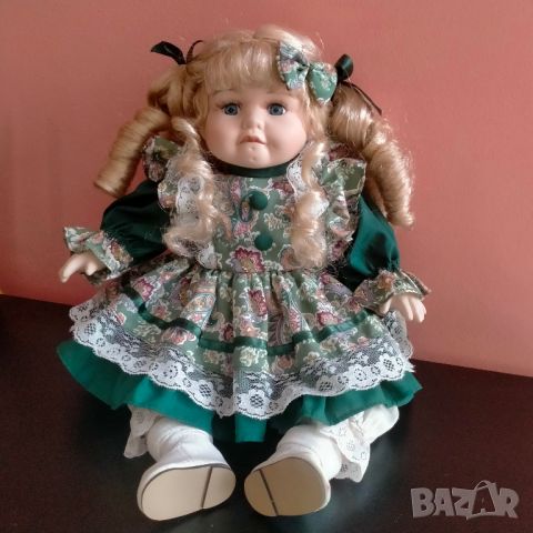 Порцеланова немска кукла, снимка 1 - Колекции - 45810677