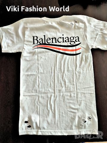  Мъжки тениски, тениски маркови Balenciaga, снимка 1