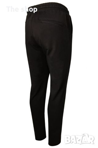 Памучно долнище в черен цвят (003), снимка 3 - Спортни дрехи, екипи - 45401105