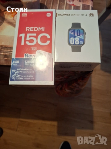 Телефон и смарт часовник, снимка 3 - Xiaomi - 53160092