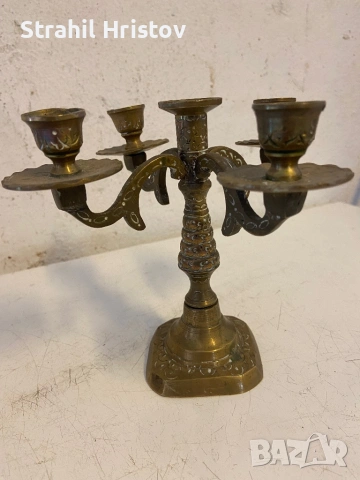 Свещници , снимка 9 - Антикварни и старинни предмети - 53278547