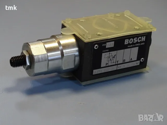 Хидравличен редуцил вентил Bosch 0811150 pressure reducing valve 70 bar, снимка 2 - Резервни части за машини - 47463932