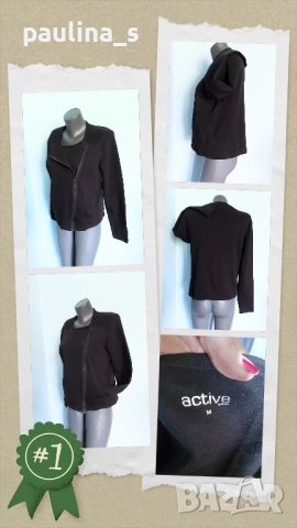 Четири различни броя / Дамско трикотажно яке тип сако или суичър , снимка 10 - Якета - 51542489