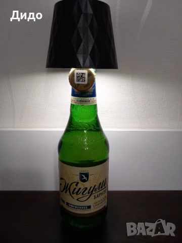 Сензорна LED лампа за бутилка с акумулаторна батерия., снимка 2 - Лед осветление - 53777962