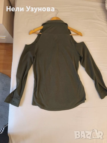 Дамски блуза, риза и спортен сутиен, Mohito, снимка 6 - Ризи - 53273248