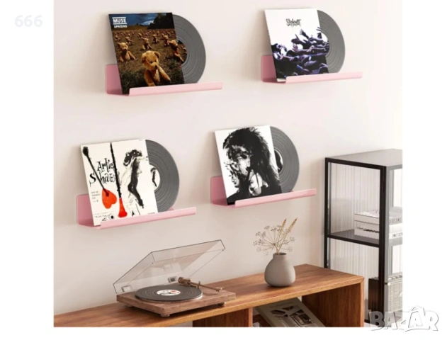 Комплект от 4 рафта , пластмасови , снимка 2 - Други стоки за дома - 54281672