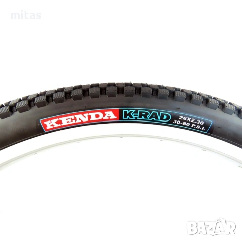 Външна велосипедна гума KENDA K-RAD (20x2.125) (26x2.30), Смесен терен, снимка 12 - Части за велосипеди - 40659444