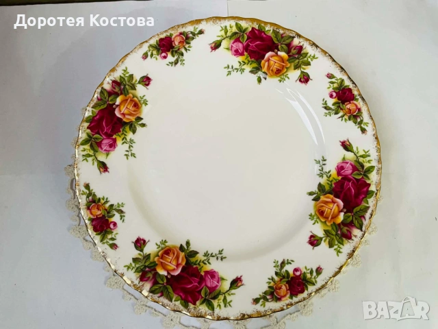 ROYAL ALBERT красиви чинии от Англия от костен порцелан