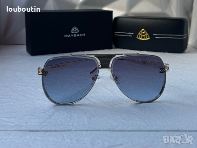 Maybach 2024 мъжки слънчеви очила авиатор 6 цвята, снимка 7 - Слънчеви и диоптрични очила - 45607898